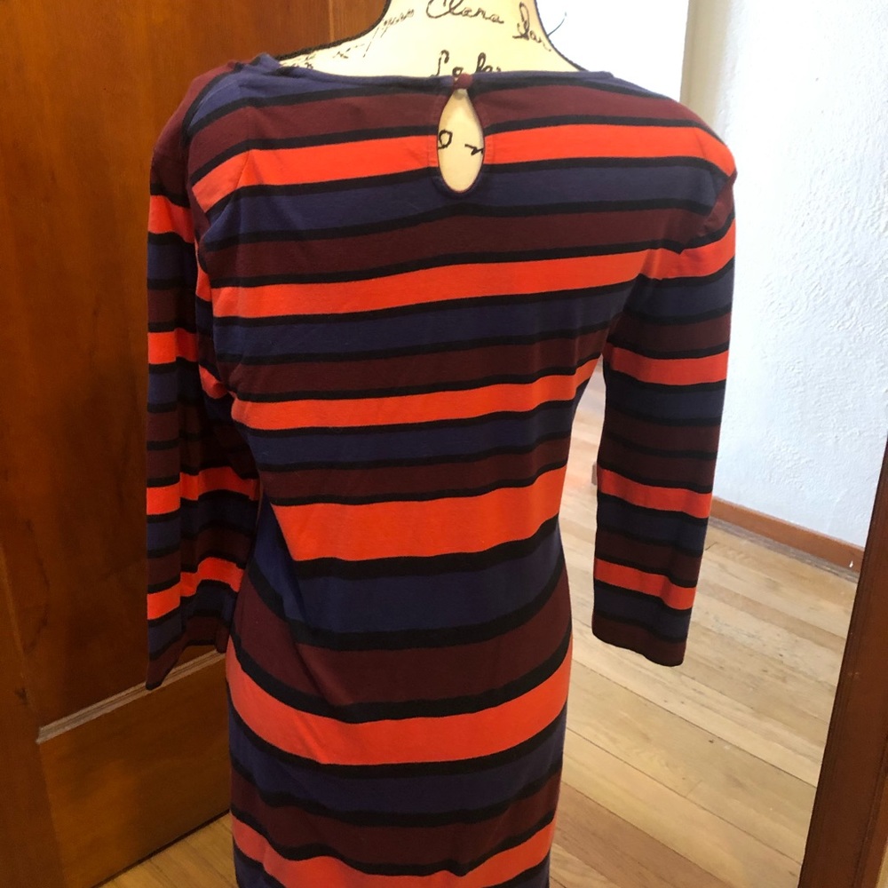FRENCH CONNECTION JERSEY STRIPED DRESS - Picture 2 of 3